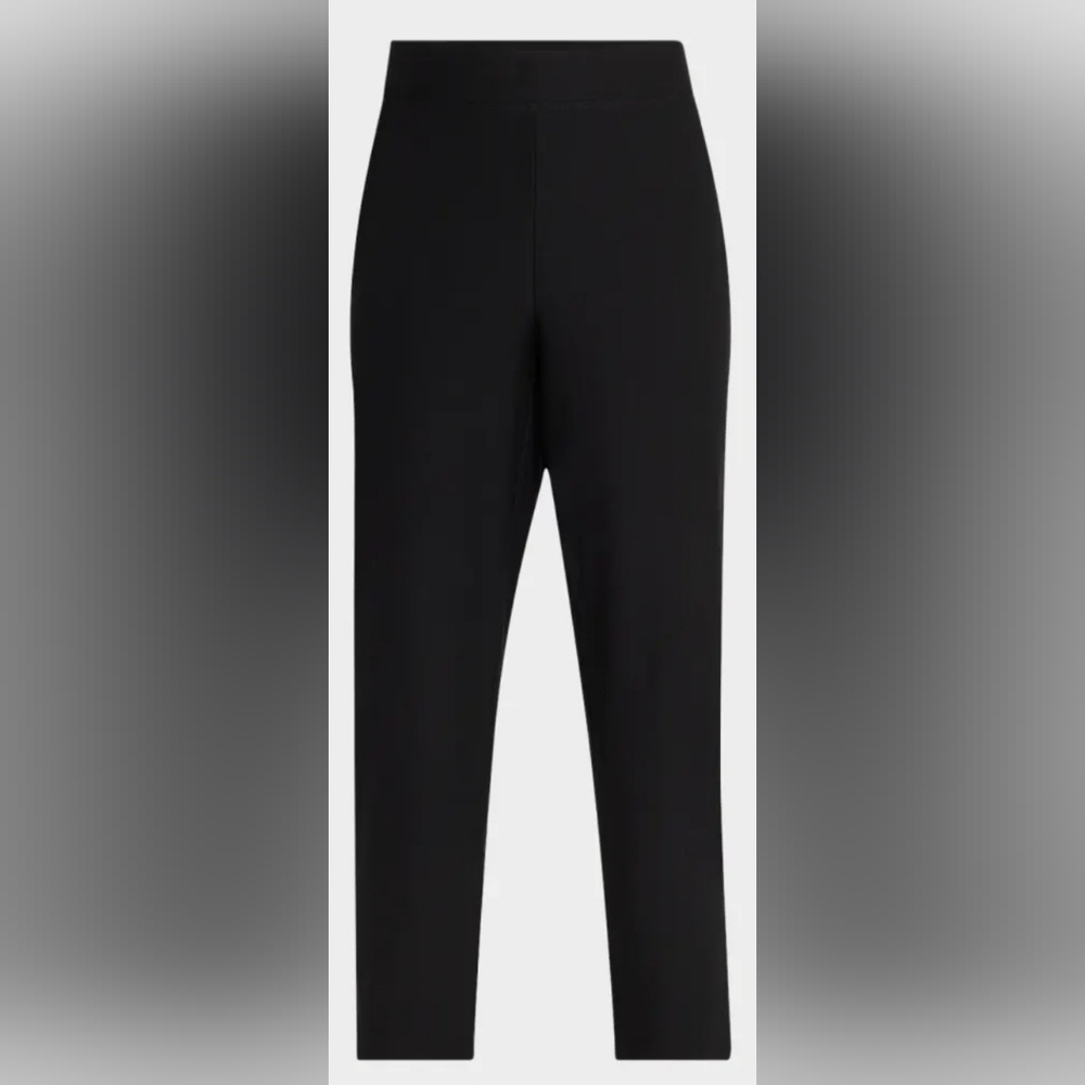 Eileen Fisher Black Cropped Pants New With Tags Size XL